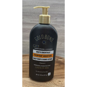 Gold Bond Ultimate Men's Essentials Hydrating Lotion, 14.5 oz New Daily Lotion